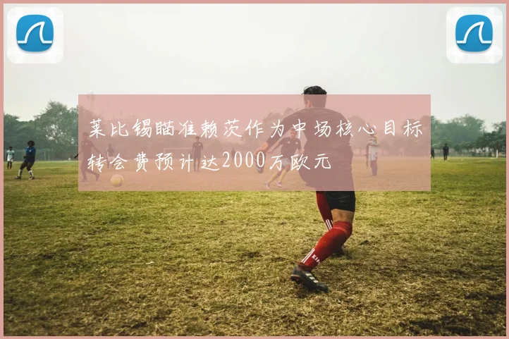莱比锡瞄准赖茨作为中场核心目标转会费预计达2000万欧元